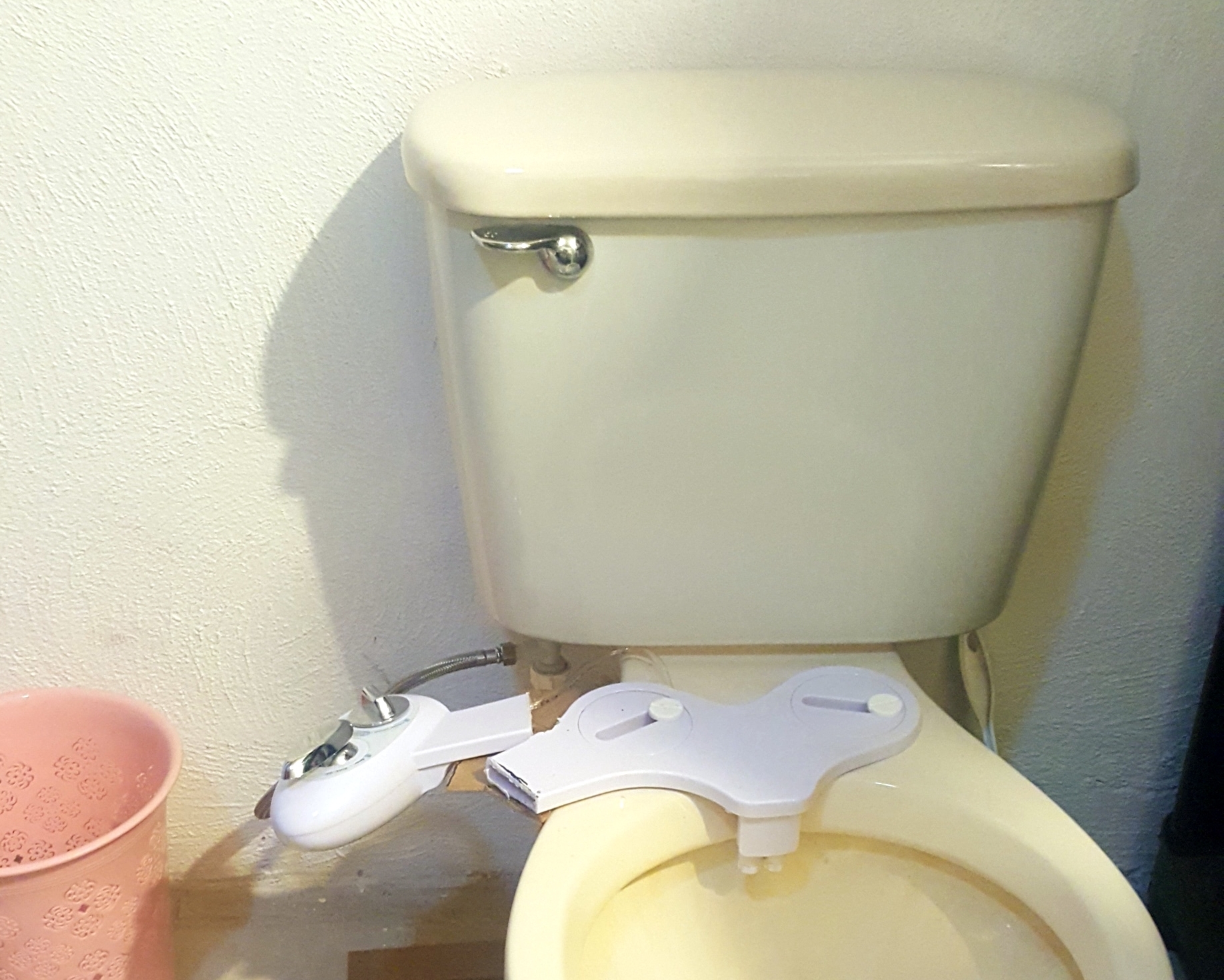 Bidet instalado